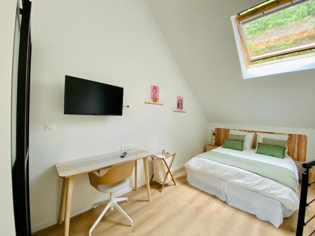 Duplex Avec Parking Proche Stade De La Beaujoire, Parc Des Expositions, Bord De L'Erdre 南特 外观 照片